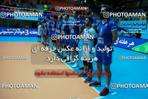 955108, Tehran, Iran, Iran Volleyball Super League، Shahid Hojaji Cup، 2017-18 season، First Leg، Week 4، Paykan 3 v 2 Saipa on 2017/10/25 at Volleyball House of Tehran