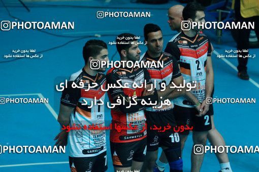 955734, Tehran, Iran, Iran Volleyball Super League، Shahid Hojaji Cup، 2017-18 season، First Leg، Week 5، Saipa ۱ v 3 Sarmayeh Bank on 2017/11/01 at Volleyball House of Tehran