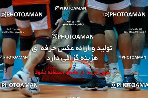 957140, Tehran, Iran, Iran Volleyball Super League، Shahid Hojaji Cup، 2017-18 season، First Leg، Week 8، Saipa 3 v ۱ Saravieh Sari on 2017/11/22 at Volleyball House of Tehran