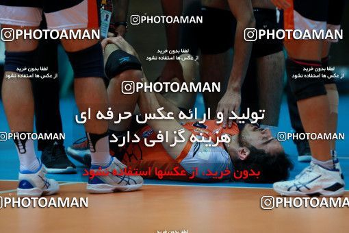 957415, Tehran, Iran, Iran Volleyball Super League، Shahid Hojaji Cup، 2017-18 season، First Leg، Week 8، Saipa 3 v ۱ Saravieh Sari on 2017/11/22 at Volleyball House of Tehran