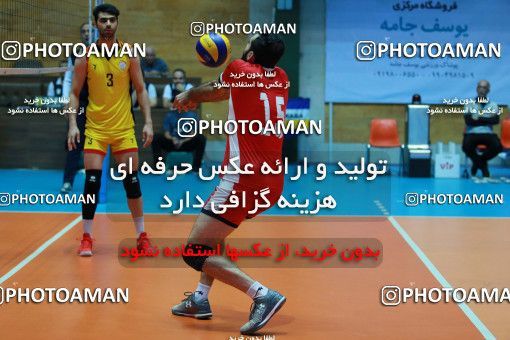 957235, Tehran, Iran, Iran Volleyball Super League، Shahid Hojaji Cup، 2017-18 season، First Leg، Week 8، Saipa 3 v ۱ Saravieh Sari on 2017/11/22 at Volleyball House of Tehran