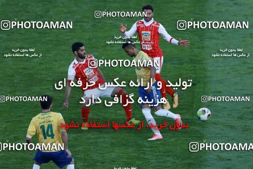 959887, Tehran, , Iranian Hazfi Cup, 1.4 round, Khorramshahr Cup, Persepolis ۱ v ۱ Sanat Naft Abadan on 2017/12/19 at Azadi Stadium