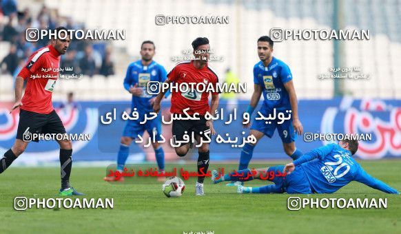 1001503, Tehran, , Iranian Hazfi Cup, 1.4 round, Khorramshahr Cup, Esteghlal 3 v ۰ Iran Javan Boushehr on 2017/12/20 at Azadi Stadium