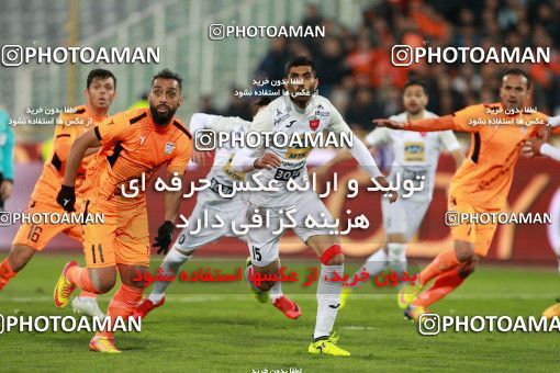 962291, Tehran, , Iranian Hazfi Cup, 1.8 round, Khorramshahr Cup, Badran Tehran ۱ v 2 Persepolis on 2017/12/15 at Azadi Stadium