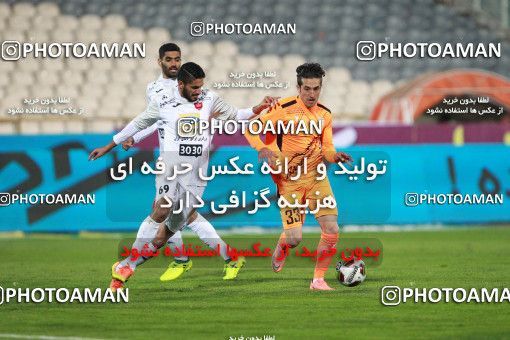 962132, Tehran, , Iranian Hazfi Cup, 1.8 round, Khorramshahr Cup, Badran Tehran ۱ v 2 Persepolis on 2017/12/15 at Azadi Stadium