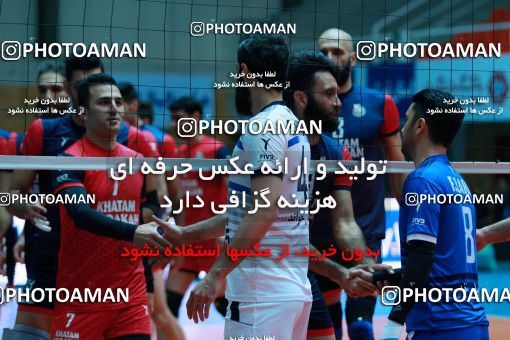 973505, Tehran, Iran, Iran Volleyball Super League، Shahid Hojaji Cup، 2017-18 season، First Leg، Week 9، Paykan 3 v ۰ Khatam Ardakan on 2017/11/26 at Volleyball House of Tehran