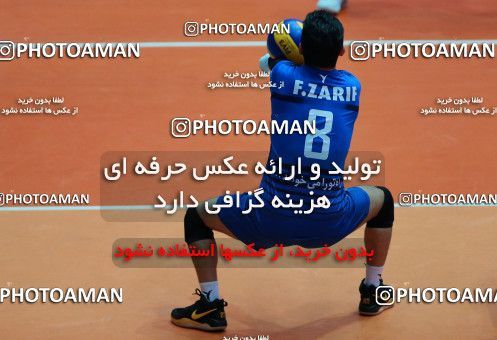 973607, Tehran, Iran, Iran Volleyball Super League، Shahid Hojaji Cup، 2017-18 season، First Leg، Week 9، Paykan 3 v ۰ Khatam Ardakan on 2017/11/26 at Volleyball House of Tehran