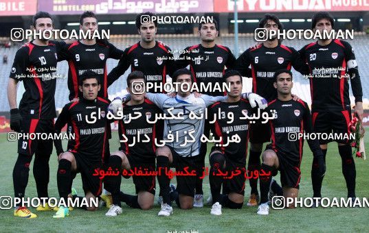 966088, Tehran, [*parameter:4*], Iran Pro League، Persian Gulf Cup، 2011-12 season، First Leg، Week 17، Persepolis ۱ v ۱ Foulad Khouzestan on 2011/12/19 at Azadi Stadium