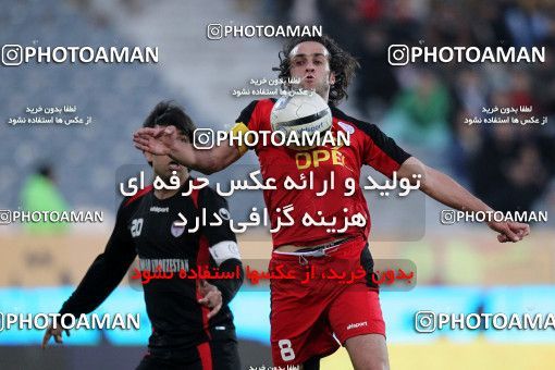 966452, Tehran, [*parameter:4*], Iran Pro League، Persian Gulf Cup، 2011-12 season، First Leg، Week 17، Persepolis ۱ v ۱ Foulad Khouzestan on 2011/12/19 at Azadi Stadium