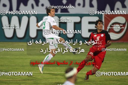 988022, Isfahan,Fooladshahr, [*parameter:4*], لیگ برتر فوتبال ایران، Persian Gulf Cup، Week 6، First Leg، Zob Ahan Esfahan 2 v 2 Persepolis on 2011/09/08 at Foolad Shahr Stadium