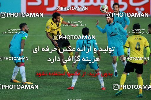 1003886, Tehran,Shahr Qods, [*parameter:4*], Iran Pro League، Persian Gulf Cup، 2017-18 season، Second Leg، Week 17، Paykan ۱ v ۱ Pars Jonoubi Jam on 2017/12/28 at Shahr-e Qods Stadium