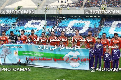 1011218, Tehran, [*parameter:4*], Iran Pro League، Persian Gulf Cup، 2017-18 season، Second Leg، Week 19، Esteghlal ۱ v ۱ Saipa on 2018/01/12 at Azadi Stadium