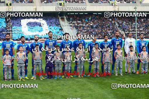 1011346, Tehran, [*parameter:4*], Iran Pro League، Persian Gulf Cup، 2017-18 season، Second Leg، Week 19، Esteghlal ۱ v ۱ Saipa on 2018/01/12 at Azadi Stadium