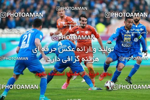 1011366, Tehran, [*parameter:4*], Iran Pro League، Persian Gulf Cup، 2017-18 season، Second Leg، Week 19، Esteghlal ۱ v ۱ Saipa on 2018/01/12 at Azadi Stadium