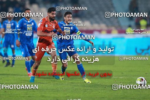 1011104, Tehran, [*parameter:4*], Iran Pro League، Persian Gulf Cup، 2017-18 season، Second Leg، Week 19، Esteghlal ۱ v ۱ Saipa on 2018/01/12 at Azadi Stadium