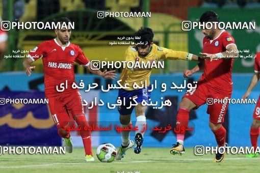 1012522, Abadan, [*parameter:4*], Iran Pro League، Persian Gulf Cup، 2017-18 season، Second Leg، Week 19، Sanat Naft Abadan ۱ v ۱ Pars Jonoubi Jam on 2018/01/12 at Takhti Stadium Abadan