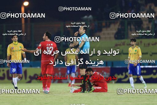 1012495, Abadan, [*parameter:4*], Iran Pro League، Persian Gulf Cup، 2017-18 season، Second Leg، Week 19، Sanat Naft Abadan ۱ v ۱ Pars Jonoubi Jam on 2018/01/12 at Takhti Stadium Abadan