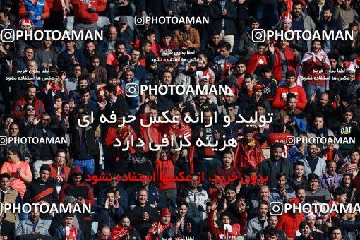 1036382, Tehran, Iran, لیگ برتر فوتبال ایران، Persian Gulf Cup، Week 20، Second Leg، Persepolis 1 v 1 Gostaresh Foulad Tabriz on 2018/01/18 at Azadi Stadium