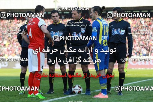 1036020, Tehran, Iran, Iran Pro League، Persian Gulf Cup، 2017-18 season، Second Leg، Week 20، Persepolis ۱ v ۱ Gostaresh Foulad Tabriz on 2018/01/18 at Azadi Stadium