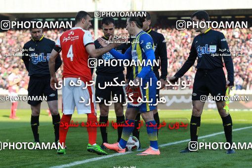 1035925, Tehran, Iran, Iran Pro League، Persian Gulf Cup، 2017-18 season، Second Leg، Week 20، Persepolis ۱ v ۱ Gostaresh Foulad Tabriz on 2018/01/18 at Azadi Stadium