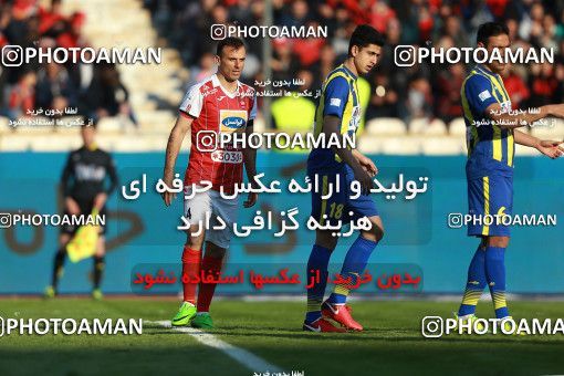 1036794, Tehran, Iran, Iran Pro League، Persian Gulf Cup، 2017-18 season، Second Leg، Week 20، Persepolis ۱ v ۱ Gostaresh Foulad Tabriz on 2018/01/18 at Azadi Stadium