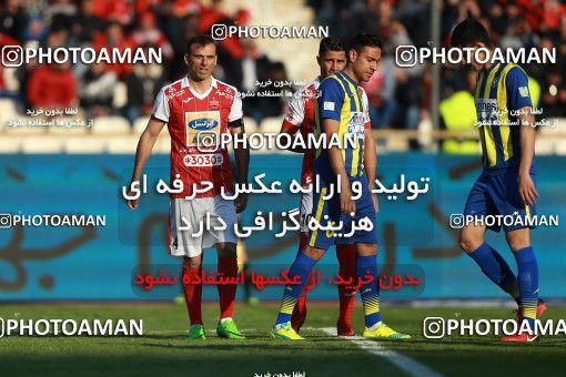 1036222, Tehran, Iran, Iran Pro League، Persian Gulf Cup، 2017-18 season، Second Leg، Week 20، Persepolis ۱ v ۱ Gostaresh Foulad Tabriz on 2018/01/18 at Azadi Stadium