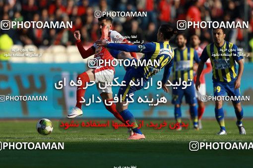 1036946, Tehran, Iran, Iran Pro League، Persian Gulf Cup، 2017-18 season، Second Leg، Week 20، Persepolis ۱ v ۱ Gostaresh Foulad Tabriz on 2018/01/18 at Azadi Stadium