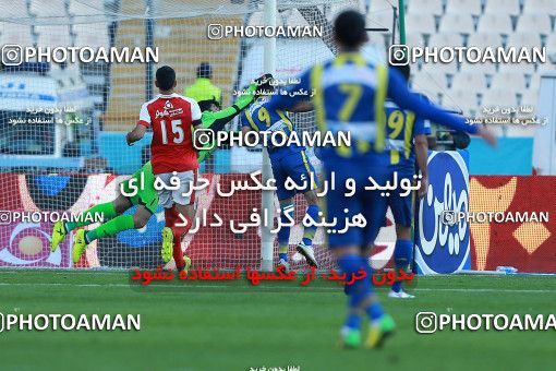 1036273, Tehran, Iran, Iran Pro League، Persian Gulf Cup، 2017-18 season، Second Leg، Week 20، Persepolis ۱ v ۱ Gostaresh Foulad Tabriz on 2018/01/18 at Azadi Stadium