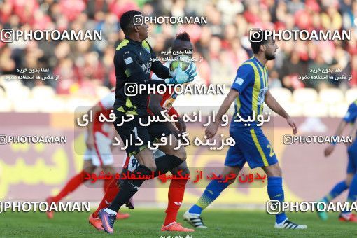 1036598, Tehran, Iran, Iran Pro League، Persian Gulf Cup، 2017-18 season، Second Leg، Week 20، Persepolis ۱ v ۱ Gostaresh Foulad Tabriz on 2018/01/18 at Azadi Stadium