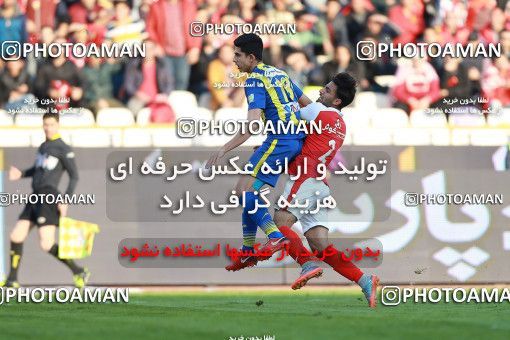 1036772, Tehran, Iran, لیگ برتر فوتبال ایران، Persian Gulf Cup، Week 20، Second Leg، Persepolis 1 v 1 Gostaresh Foulad Tabriz on 2018/01/18 at Azadi Stadium