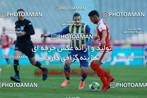 1036009, Tehran, Iran, Iran Pro League، Persian Gulf Cup، 2017-18 season، Second Leg، Week 20، Persepolis ۱ v ۱ Gostaresh Foulad Tabriz on 2018/01/18 at Azadi Stadium