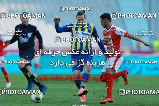 1036925, Tehran, Iran, Iran Pro League، Persian Gulf Cup، 2017-18 season، Second Leg، Week 20، Persepolis ۱ v ۱ Gostaresh Foulad Tabriz on 2018/01/18 at Azadi Stadium