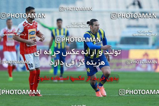 1035956, Tehran, Iran, Iran Pro League، Persian Gulf Cup، 2017-18 season، Second Leg، Week 20، Persepolis ۱ v ۱ Gostaresh Foulad Tabriz on 2018/01/18 at Azadi Stadium