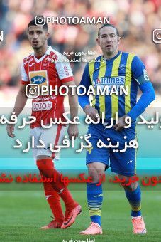 1036258, Tehran, Iran, Iran Pro League، Persian Gulf Cup، 2017-18 season، Second Leg، Week 20، Persepolis ۱ v ۱ Gostaresh Foulad Tabriz on 2018/01/18 at Azadi Stadium