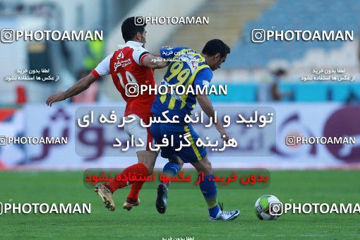 1036509, Tehran, Iran, لیگ برتر فوتبال ایران، Persian Gulf Cup، Week 20، Second Leg، Persepolis 1 v 1 Gostaresh Foulad Tabriz on 2018/01/18 at Azadi Stadium