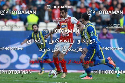 1036710, Tehran, Iran, Iran Pro League، Persian Gulf Cup، 2017-18 season، Second Leg، Week 20، Persepolis ۱ v ۱ Gostaresh Foulad Tabriz on 2018/01/18 at Azadi Stadium