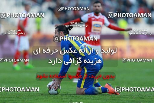 1036743, Tehran, Iran, Iran Pro League، Persian Gulf Cup، 2017-18 season، Second Leg، Week 20، Persepolis ۱ v ۱ Gostaresh Foulad Tabriz on 2018/01/18 at Azadi Stadium