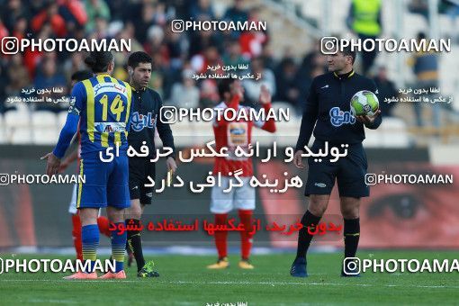 1035750, Tehran, Iran, Iran Pro League، Persian Gulf Cup، 2017-18 season، Second Leg، Week 20، Persepolis ۱ v ۱ Gostaresh Foulad Tabriz on 2018/01/18 at Azadi Stadium