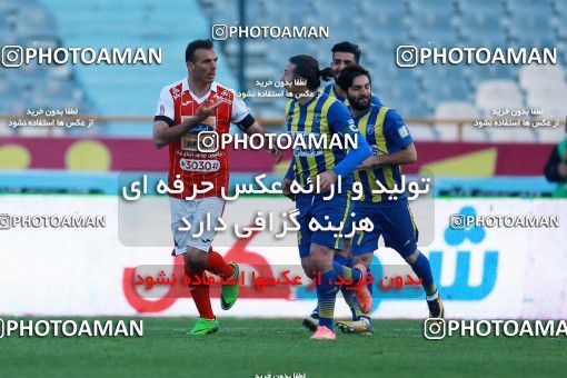 1036987, Tehran, Iran, Iran Pro League، Persian Gulf Cup، 2017-18 season، Second Leg، Week 20، Persepolis ۱ v ۱ Gostaresh Foulad Tabriz on 2018/01/18 at Azadi Stadium