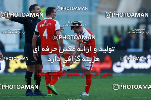 1036888, Tehran, Iran, Iran Pro League، Persian Gulf Cup، 2017-18 season، Second Leg، Week 20، Persepolis ۱ v ۱ Gostaresh Foulad Tabriz on 2018/01/18 at Azadi Stadium