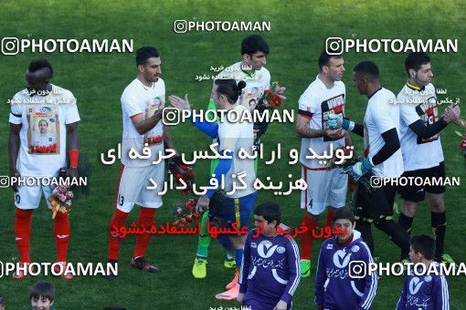 1012991, Tehran, Iran, لیگ برتر فوتبال ایران، Persian Gulf Cup، Week 20، Second Leg، Persepolis 1 v 1 Gostaresh Foulad Tabriz on 2018/01/18 at Azadi Stadium