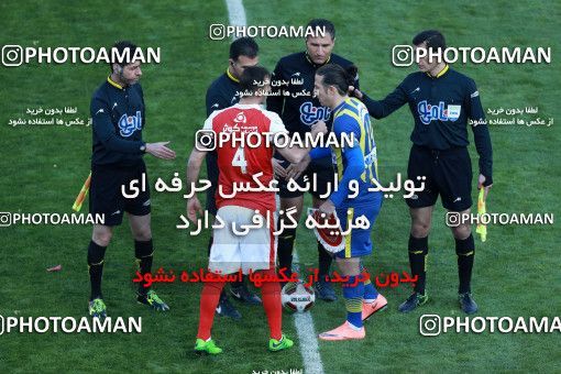 1013297, Tehran, Iran, لیگ برتر فوتبال ایران، Persian Gulf Cup، Week 20، Second Leg، Persepolis 1 v 1 Gostaresh Foulad Tabriz on 2018/01/18 at Azadi Stadium