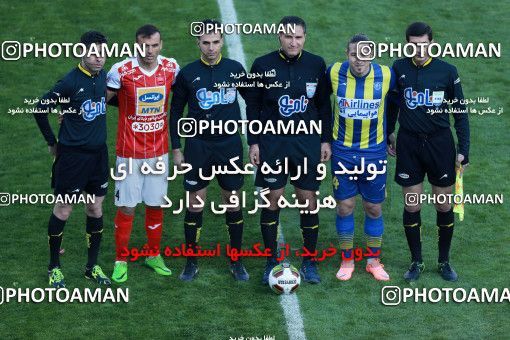 1013512, Tehran, Iran, لیگ برتر فوتبال ایران، Persian Gulf Cup، Week 20، Second Leg، Persepolis 1 v 1 Gostaresh Foulad Tabriz on 2018/01/18 at Azadi Stadium