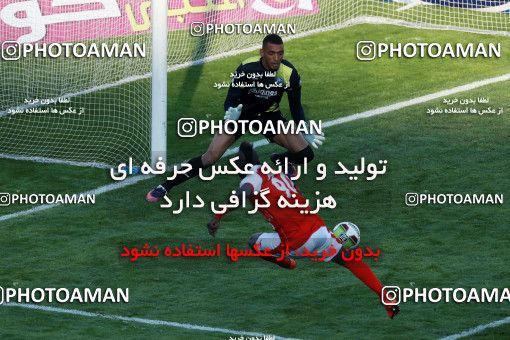 1013076, Tehran, Iran, لیگ برتر فوتبال ایران، Persian Gulf Cup، Week 20، Second Leg، Persepolis 1 v 1 Gostaresh Foulad Tabriz on 2018/01/18 at Azadi Stadium