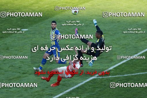 1012841, Tehran, Iran, لیگ برتر فوتبال ایران، Persian Gulf Cup، Week 20، Second Leg، Persepolis 1 v 1 Gostaresh Foulad Tabriz on 2018/01/18 at Azadi Stadium