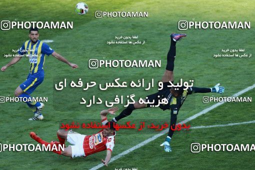 1012773, Tehran, Iran, لیگ برتر فوتبال ایران، Persian Gulf Cup، Week 20، Second Leg، Persepolis 1 v 1 Gostaresh Foulad Tabriz on 2018/01/18 at Azadi Stadium