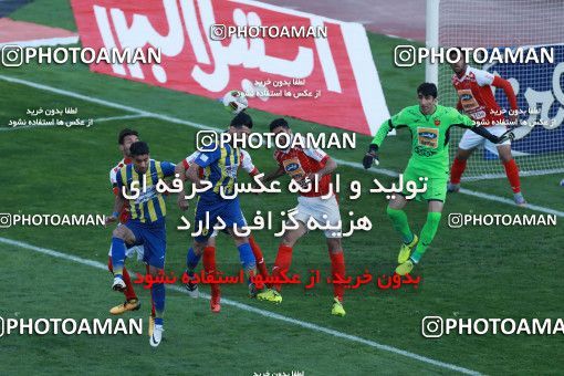 1012635, Tehran, Iran, لیگ برتر فوتبال ایران، Persian Gulf Cup، Week 20، Second Leg، Persepolis 1 v 1 Gostaresh Foulad Tabriz on 2018/01/18 at Azadi Stadium