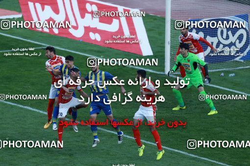 1013587, Tehran, Iran, لیگ برتر فوتبال ایران، Persian Gulf Cup، Week 20، Second Leg، Persepolis 1 v 1 Gostaresh Foulad Tabriz on 2018/01/18 at Azadi Stadium