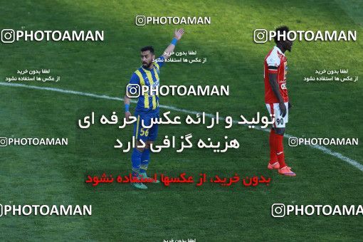 1013163, Tehran, Iran, لیگ برتر فوتبال ایران، Persian Gulf Cup، Week 20، Second Leg، Persepolis 1 v 1 Gostaresh Foulad Tabriz on 2018/01/18 at Azadi Stadium