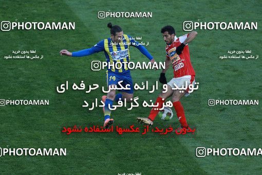 1013484, Tehran, Iran, لیگ برتر فوتبال ایران، Persian Gulf Cup، Week 20، Second Leg، Persepolis 1 v 1 Gostaresh Foulad Tabriz on 2018/01/18 at Azadi Stadium